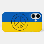 Oekraïense vlag Case-Mate iPhone case (Achterkant (horizontaal))