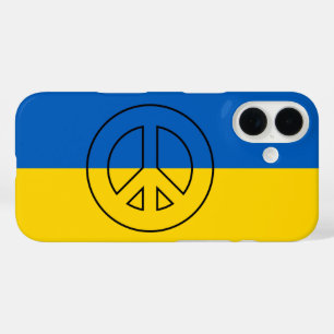 Oekraïense vlag iPhone 16 hoesje