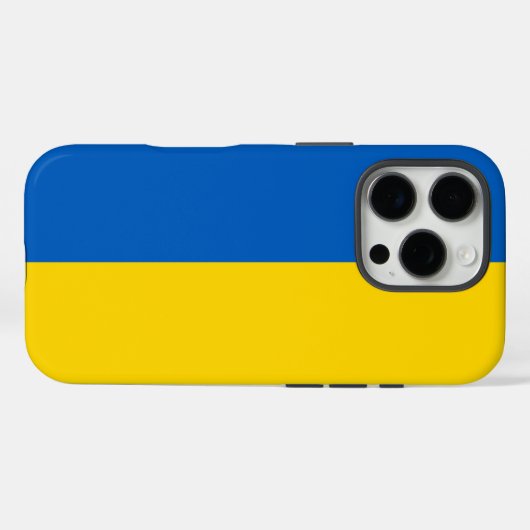 Oekraïense vlag Case-Mate iPhone case (Achterkant (horizontaal))