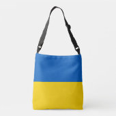 Oekraïense vlag crossbody tas (Achterkant)