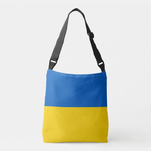 Oekraïense vlag crossbody tas (Voorkant)