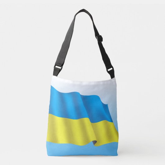 Oekraïense vlag crossbody tas (Voorkant)
