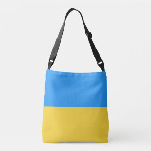 Oekraïense vlag crossbody tas