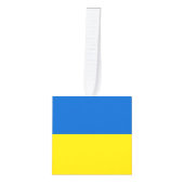 Oekraïense vlag decoratie (Voorkant)