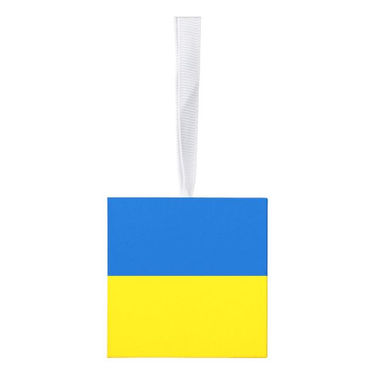 Oekraïense vlag decoratie (Rechts)