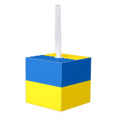 Oekraïense vlag decoratie (Achter hoekig)