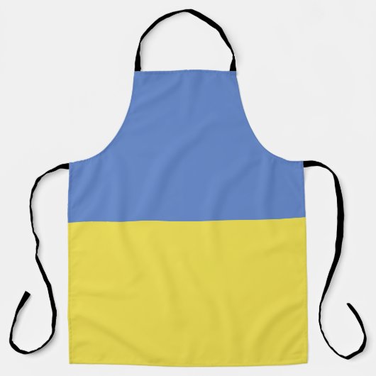 Oekraïense vlag embleem schort (Voorkant)