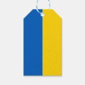 Oekraïense vlag - Gift Labels Cadeaulabel (Voorkant)