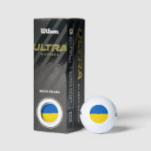 Oekraïense vlag golfballen (Verpakking)