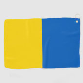 Oekraïense vlag golfhanddoek (Horizontaal)