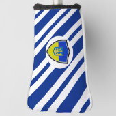 Oekraïense vlag golfheadcover (Draai 90)