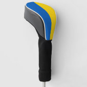 Oekraïense vlag golfheadcover (Schuin)