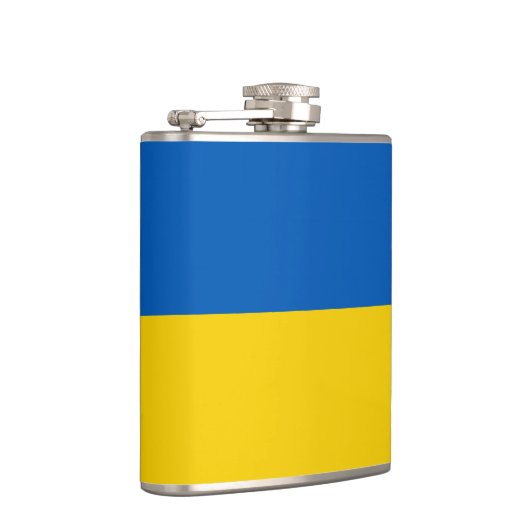 Oekraïense vlag heupfles (Rechts)