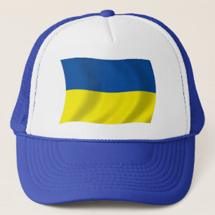 Oekraïense vlag hoed trucker pet