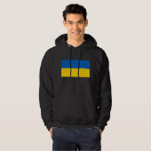 Oekraïense vlag hoodie (Voorkant volledig)
