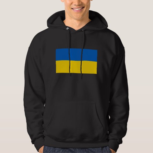 Oekraïense vlag hoodie (Voorkant)
