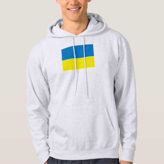 Oekraïense vlag hoodie (Voorkant)