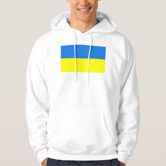 Oekraïense vlag hoodie (Voorkant)
