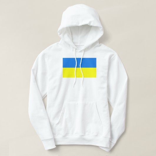 Oekraïense vlag hoodie (Design voorkant)