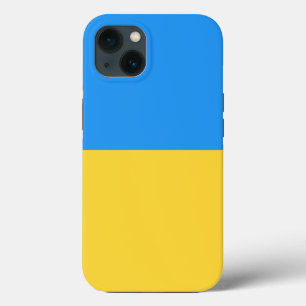 Oekraïense vlag iPhone 13 hoesje