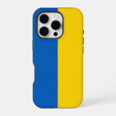 Oekraïense vlag iPhone hoesje (Achterkant)