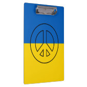 Oekraïense vlag klembord (Rechts)