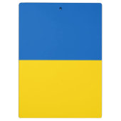 Oekraïense vlag klembord (Achterkant)