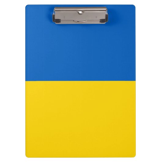 Oekraïense vlag klembord (Voorkant)