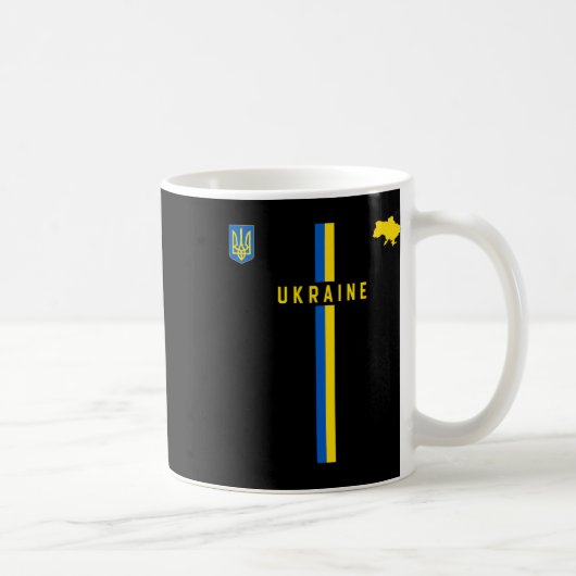 Oekraïense vlag koffiemok (Rechts)