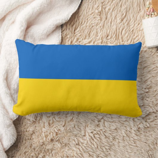 Oekraïense vlag kussen (Deken)