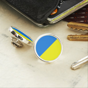 Oekraïense vlag Lapel Pin Reverspeld