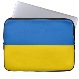 Oekraïense vlag laptop sleeve
