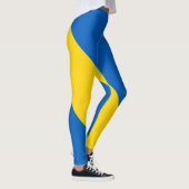 Oekraïense vlag leggings (Rechts)