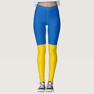Oekraïense vlag leggings