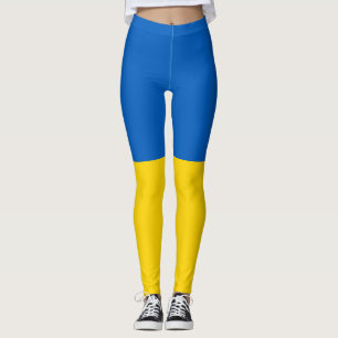 Oekraïense vlag leggings