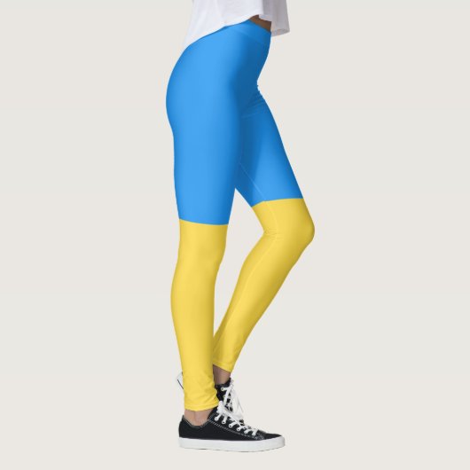 Oekraïense vlag leggings (Rechts)