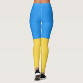 Oekraïense vlag leggings (Achterkant)