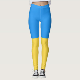 Oekraïense vlag leggings