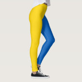 Oekraïense vlag leggings (Rechts)