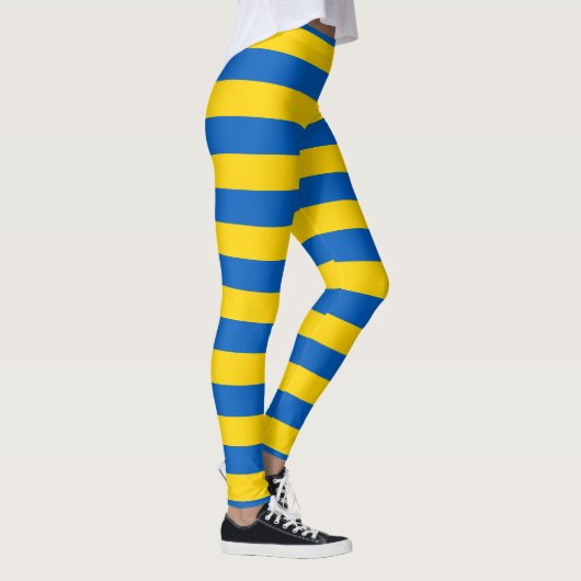 Oekraïense vlag leggings (Rechts)