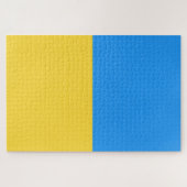 Oekraïense vlag legpuzzel (Horizontaal)