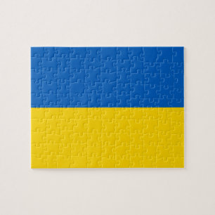 Oekraïense vlag legpuzzel