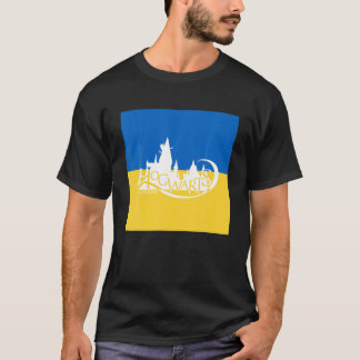 Oekraïense vlag - Magische School met hoge vlag T-shirt