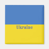 Oekraïense vlag magneet (Voorkant)