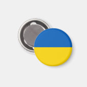 Oekraïense vlag magneet (Voorkant / Achterkant)