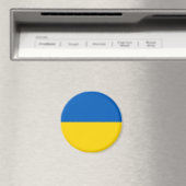Oekraïense vlag magneet (Insitu (Vaatwasser))