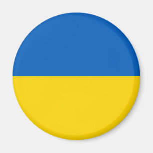 Oekraïense vlag magneet