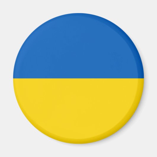 Oekraïense vlag magneet (Voorkant)