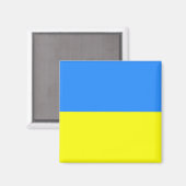Oekraïense vlag magneet (Voorkant / Achterkant)