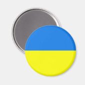 oekraïense vlag magnet (Voorkant / Achterkant)
